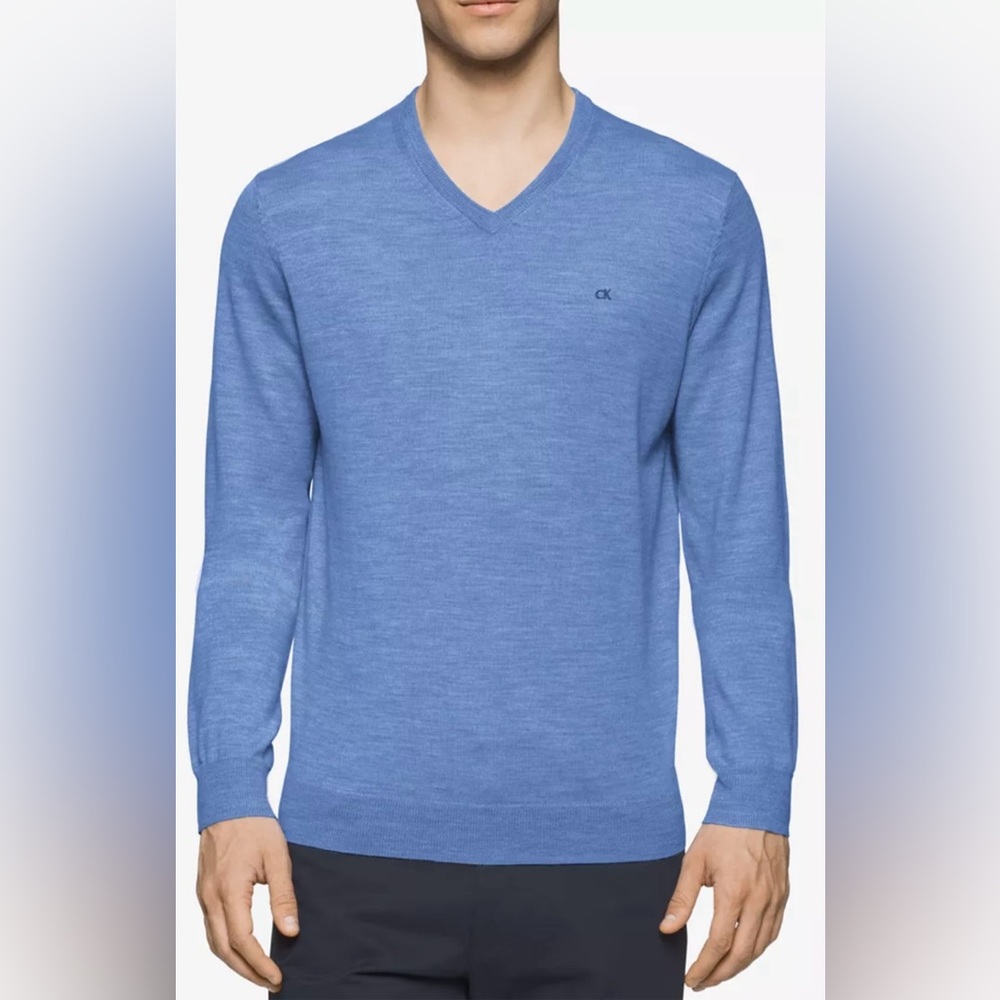Calvin Klein Italian Merino Wool Sweater – Size Small